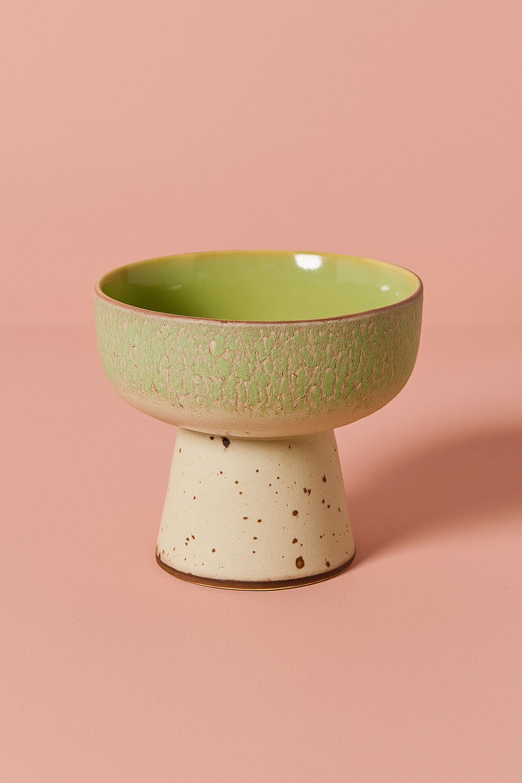 HKLIVING 70's Ceramics Lush Tapas Bowl on Base