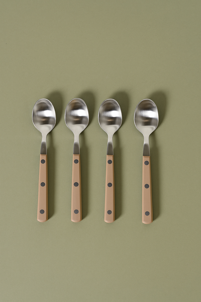 HKLIVING 70's Taupe Tea Spoons (Set of 4)