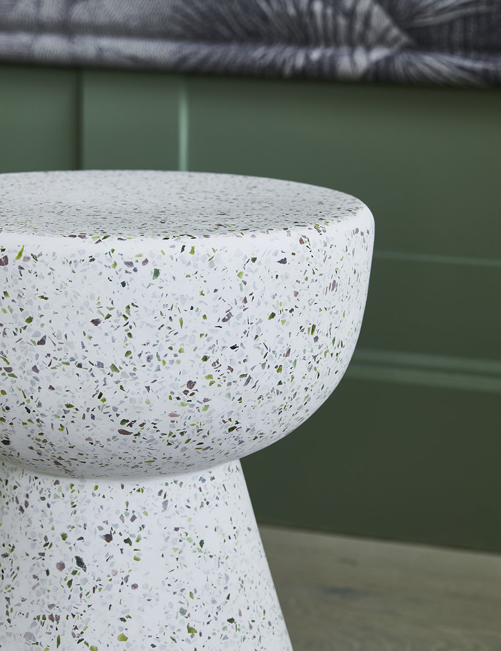 HKliving Lucy Terrazzo Side Table