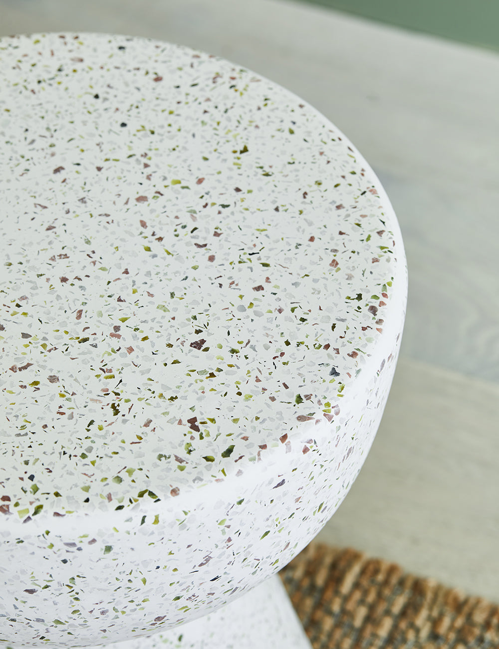 Terrazzo outdoor clearance side table
