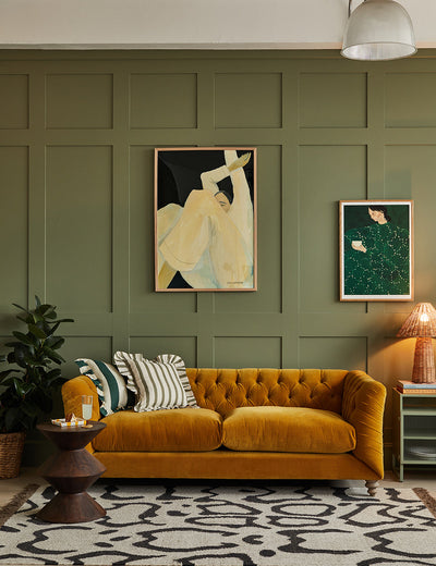 Hugo Chesterfield Sofa 3 Seater
