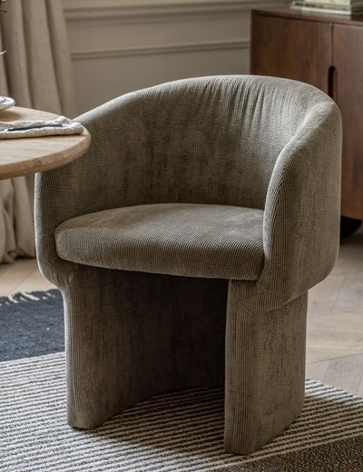 Lottie Dining Chair in Mushroom