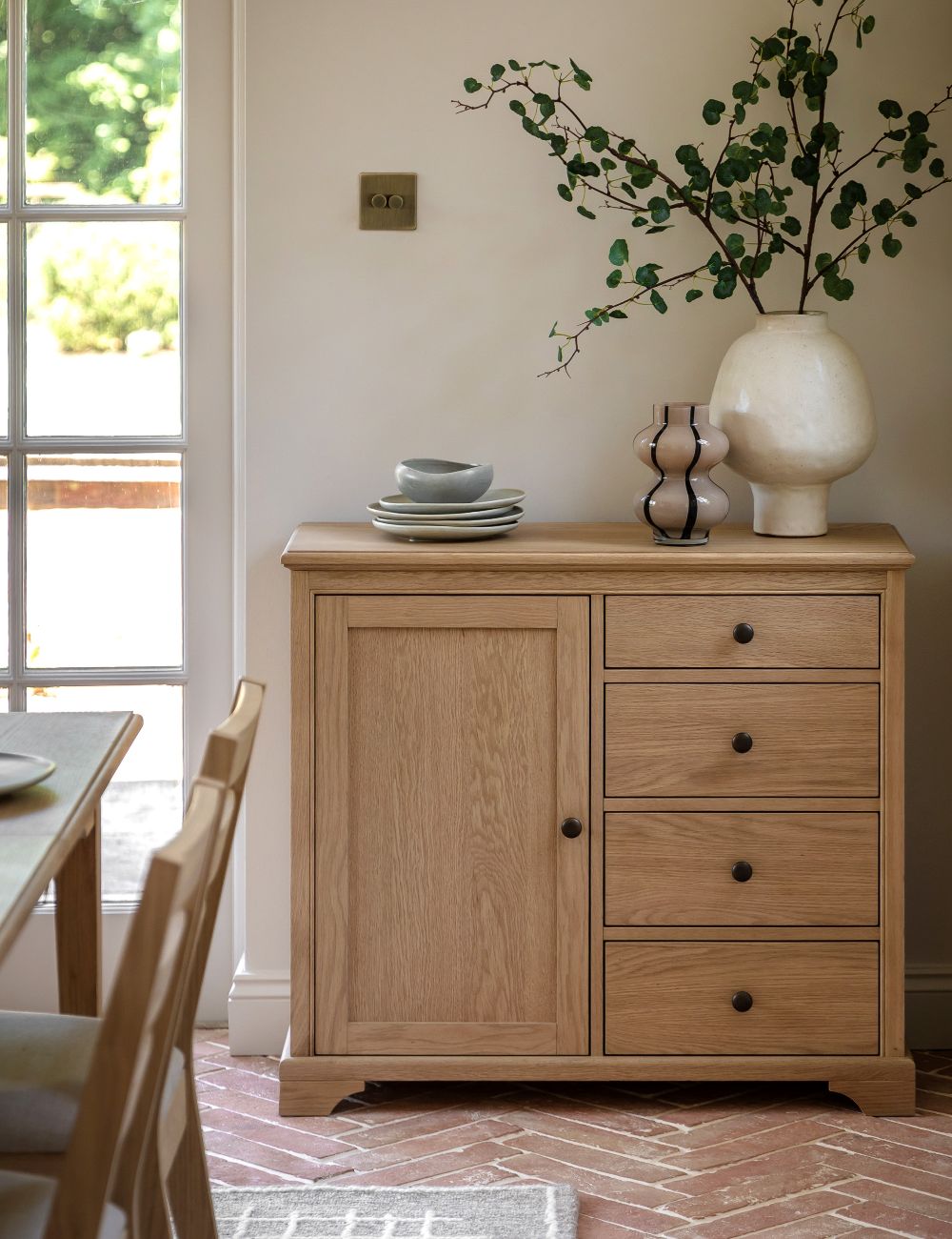 Rosalie 1 Door Sideboard