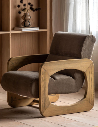 Cristobal Armchair Mocha