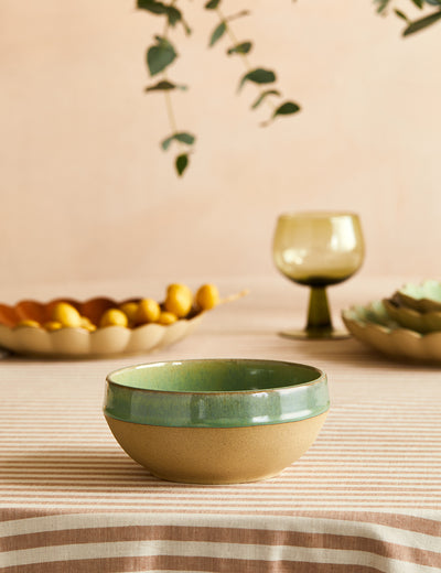 Marrakesh Olive Green Cereal Bowl