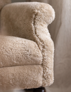 Una Armchair in Sheepskin