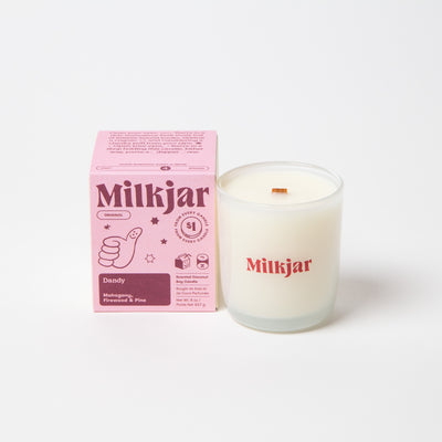 Milk Jar Assless Chaps Candle