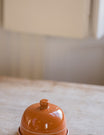 Breakfast Table Butter Dish in Terracotta