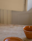 Breakfast Table Tea Cup & Plate in Terracotta