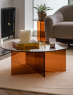 Tinto Glass Bronze Coffee Table
