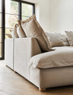 Penny Chaise End Sofa - Left Hand Facing in Vintage Green Velvet