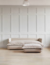 Penny Sofa 2 Seater With 1 Seat Cushion in Velvet Duck Egg