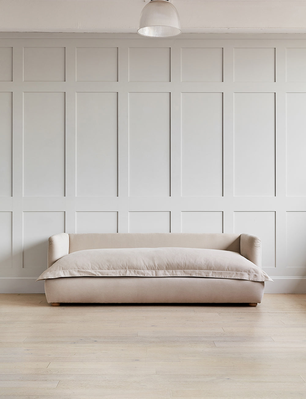 Penny Sofa 2 Seater With 1 Seat Cushion in Velvet Duck Egg