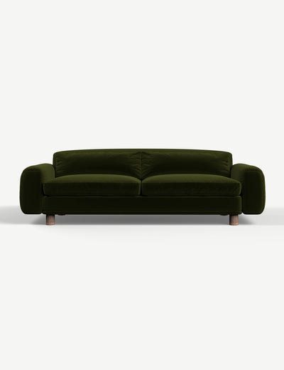 Jethro 4 Seater in Vintage Green Velvet