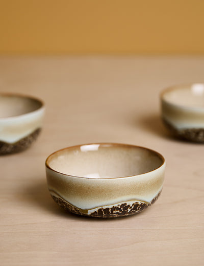 HKLIVING 70's Ceramics Shell Tapas Bowl