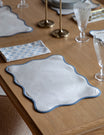 Set of 4 Scallop Edge Placemats