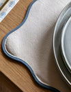 Set of 4 Scallop Edge Placemats