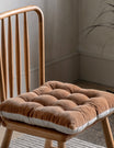 Cotton Velvet Seatpad Rust