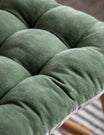 Cotton Velvet Seatpad Olive