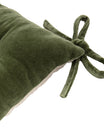 Cotton Velvet Seatpad Olive