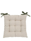 Cotton Velvet Seatpad Olive