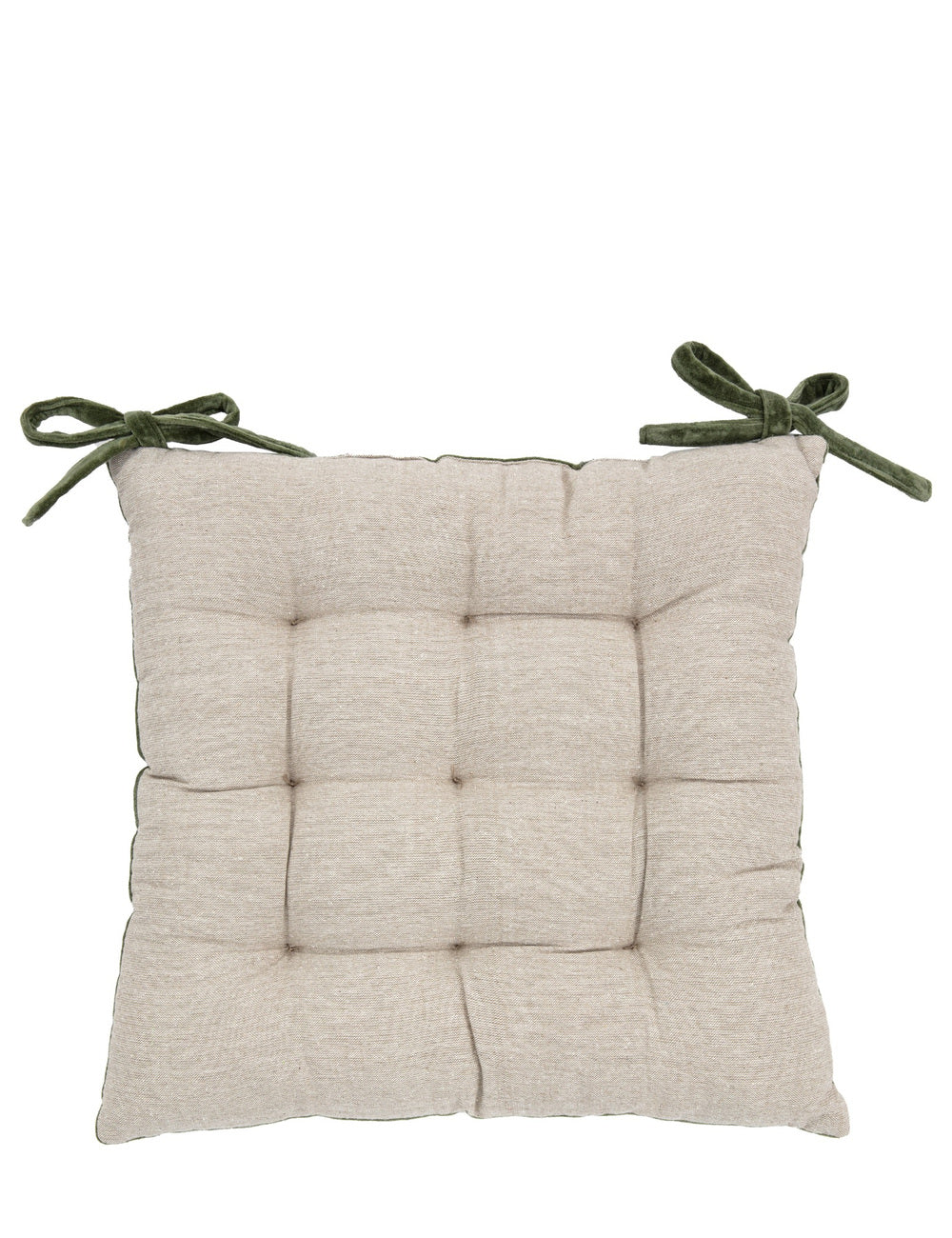 Cotton Velvet Seatpad Olive