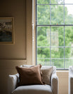 The Salthouse Linen Cushion in Thatch