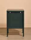 Small Simkin Bedside Cabinet in Olive Right Hand Opening