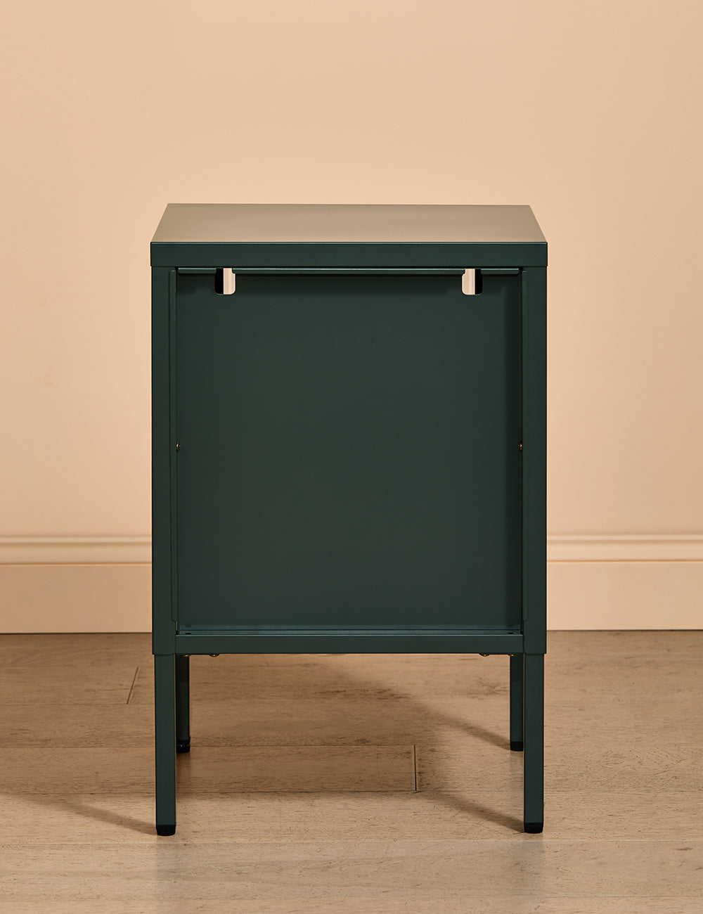 Small Simkin Bedside Cabinet in Olive Right Hand Opening