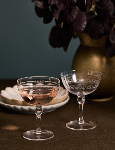 Set of 2 Vivien Coupe Glasses