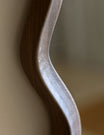 Ripple Walnut Mirror