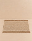 Set of 4 Striped Jute Placemats