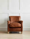 Arizona Brown Leather Armchair