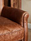 Arizona Brown Leather Armchair