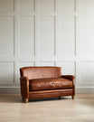 Arizona Brown Leather Two Seater Sofa