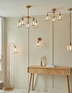 Fitzroy 3 Pendant Light Brushed Aged Brass