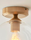 Fitzroy Pendant Light Brushed Aged Brass