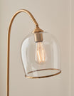 Fitzroy Pendant Floor Light Brushed Aged Brass