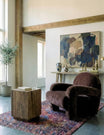 Romy armchair in brick