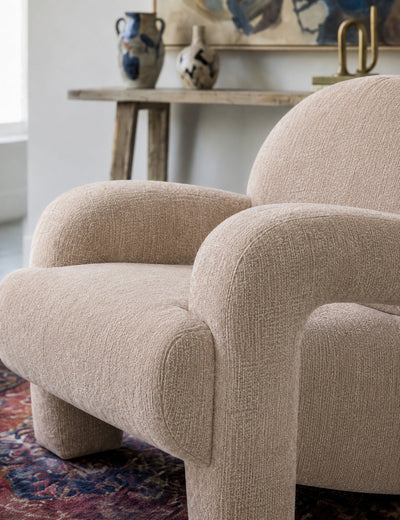 Romy Armchair in Stone