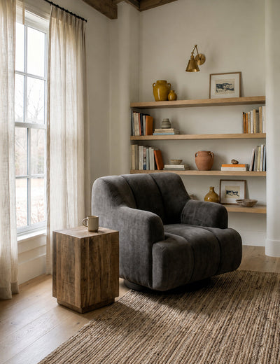 Otis Armchair in Truffle