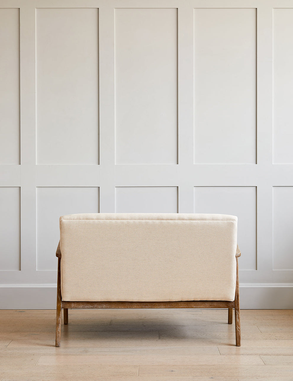 Jessica Natural Linen Two Seater Sofa