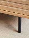 Okayama Wooden Chest of Drawers leg detail