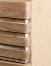 Okayama Wooden Chest of Drawers detail