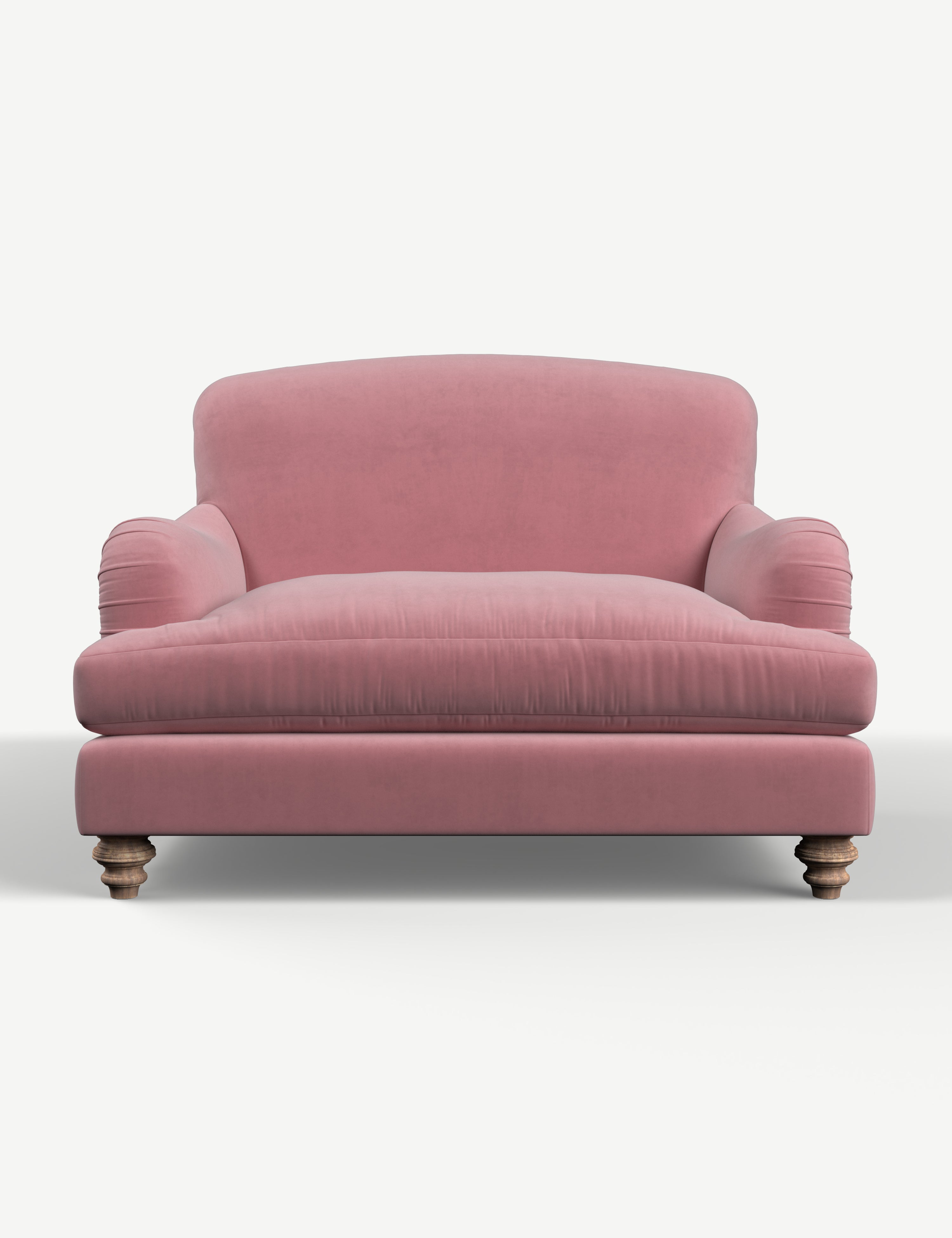 Rose clearance velvet loveseat