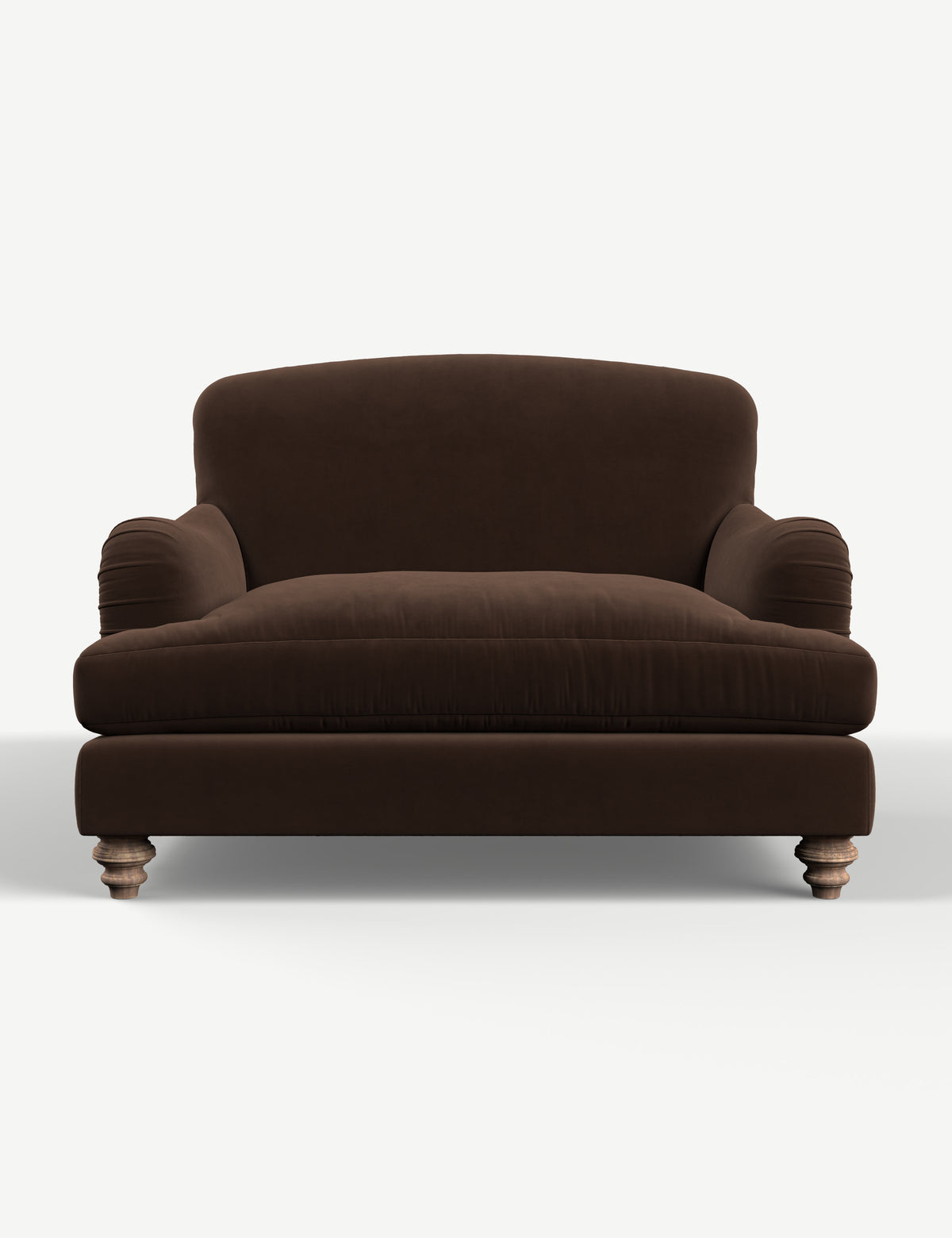 Betsy Snuggler in Washable Chocolate Velvet