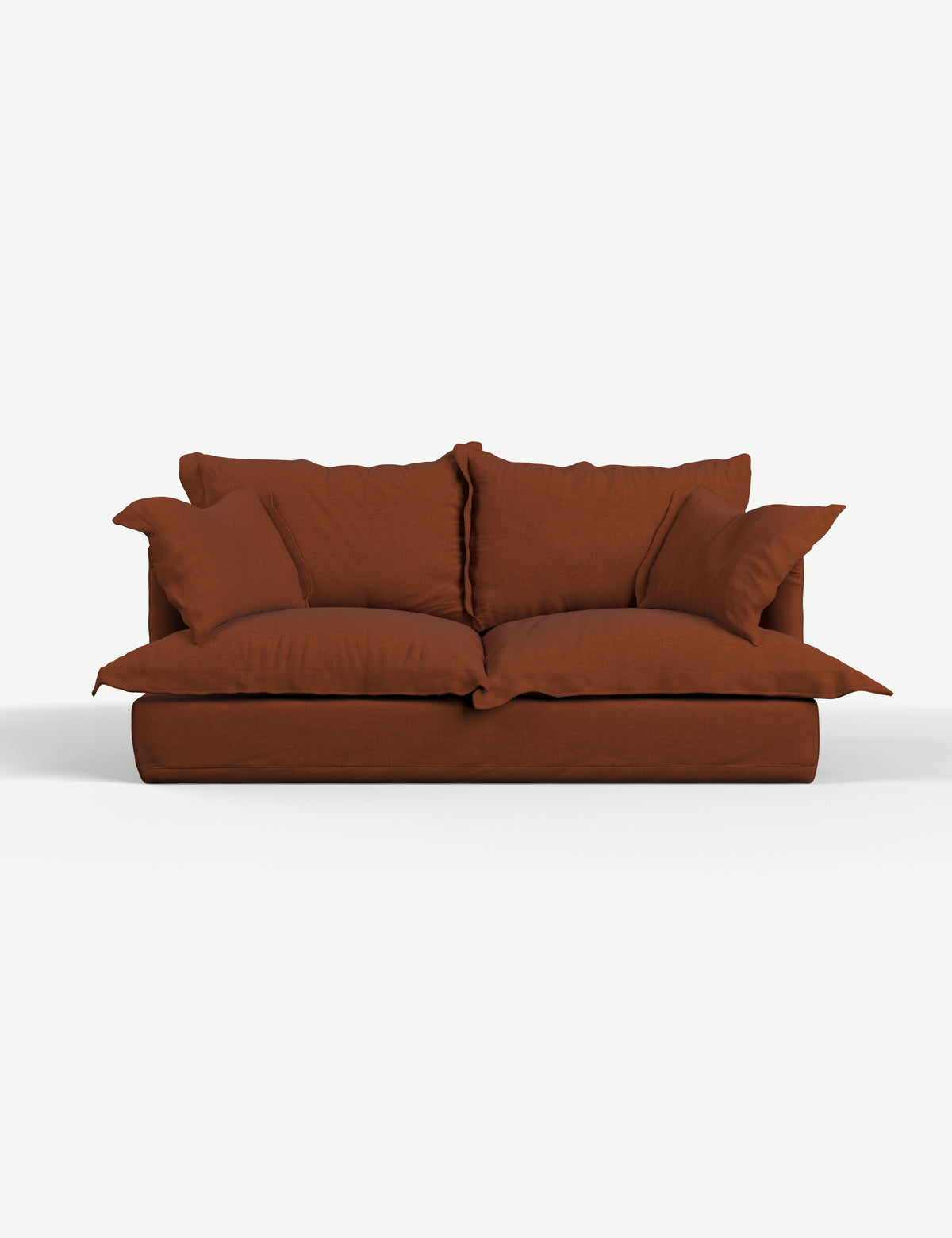 Bella 2 Seater Sofa in Cinnammon Cotton