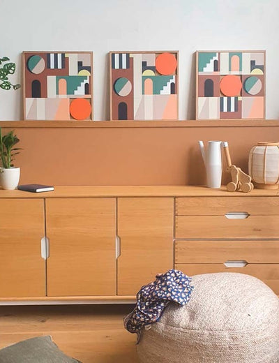 Abstract Riad Taquin Wall Art