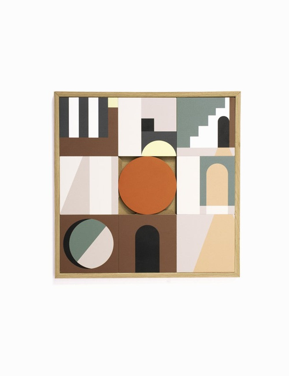 Abstract Riad Taquin Wall Art