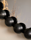 Round Black Bobble Mirror 